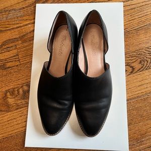 Madewell open booties